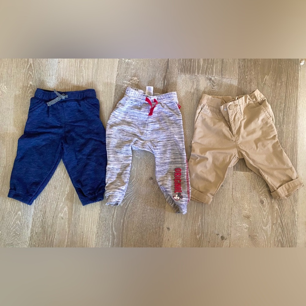 Baby Boy Pants Lot size 6-9/6-12 months 🌟$6 deal!🌟